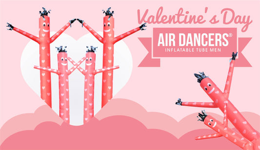 Spread the Love with Valentine’s Day Air Dancers® Inflatable Tube Men