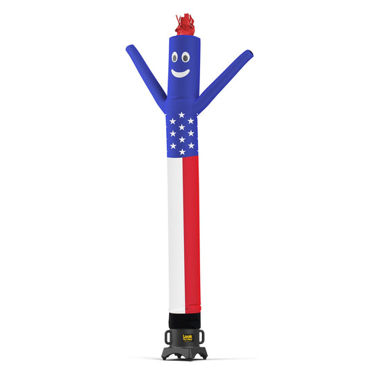 American Flag Air Dancers® Inflatable Tube Man 10M0200135