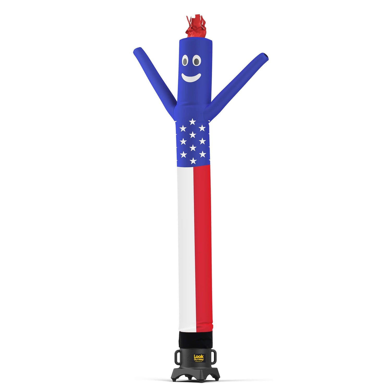 American Flag Air Dancers® Inflatable Tube Man 10M0200135