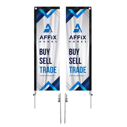 Custom Rectangle Flag Banner 10M0550129-3