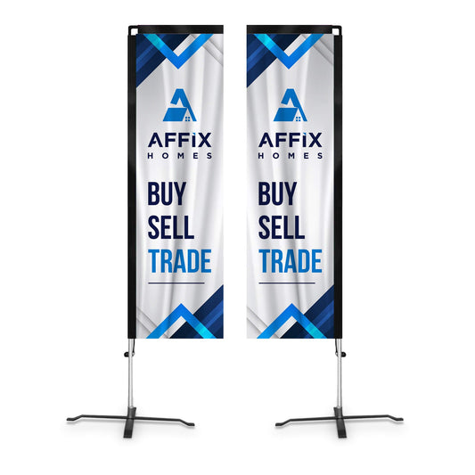 Custom Rectangle Flag Banner 10M0550129-5