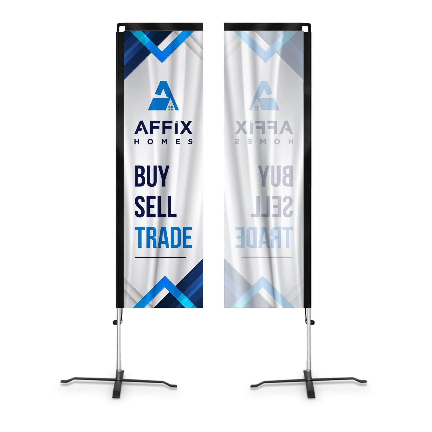 Custom Rectangle Flag Banner 10M0550129-4