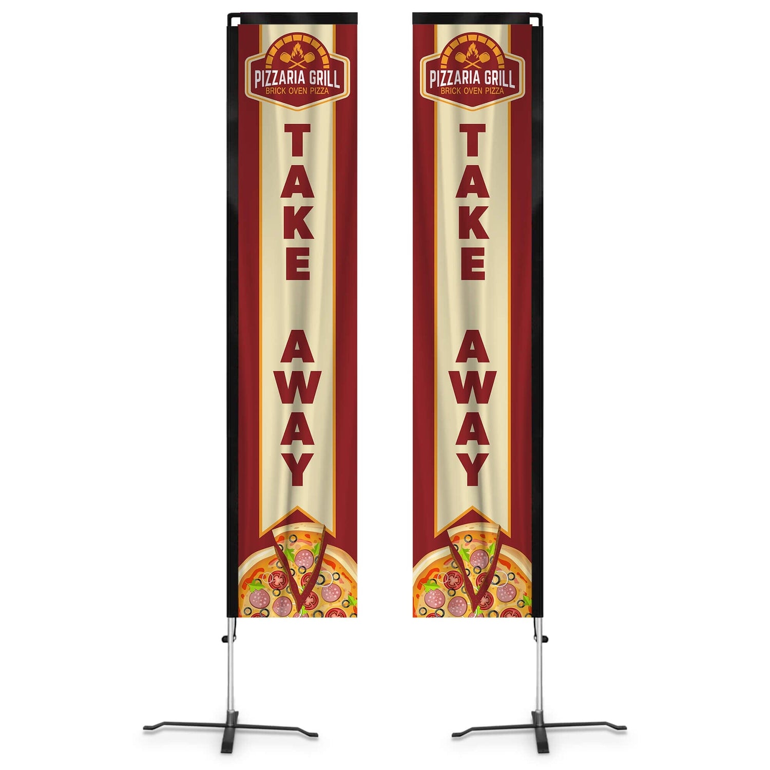 Custom Rectangle Flag Banner 10M0550130-5