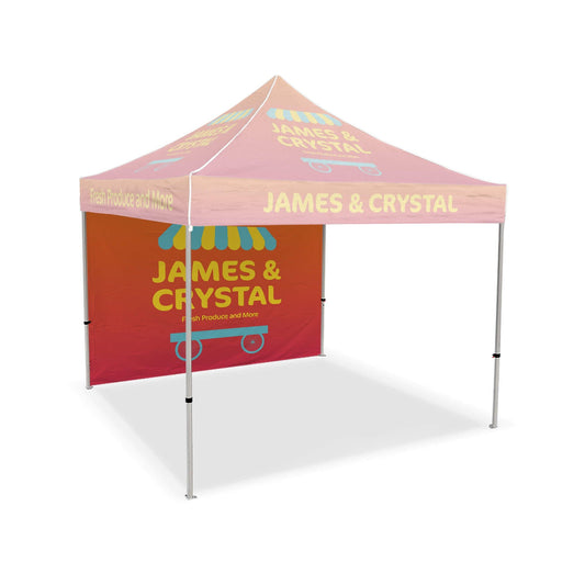 Custom 10ft Canopy Tent Full Back Wall 10M1010991