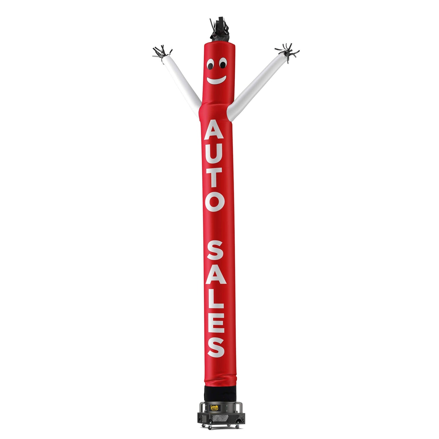 Auto Sales Air Dancers® Inflatable Tube Man Red with White Arms 