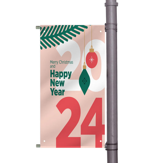 Custom Light Pole Banner 