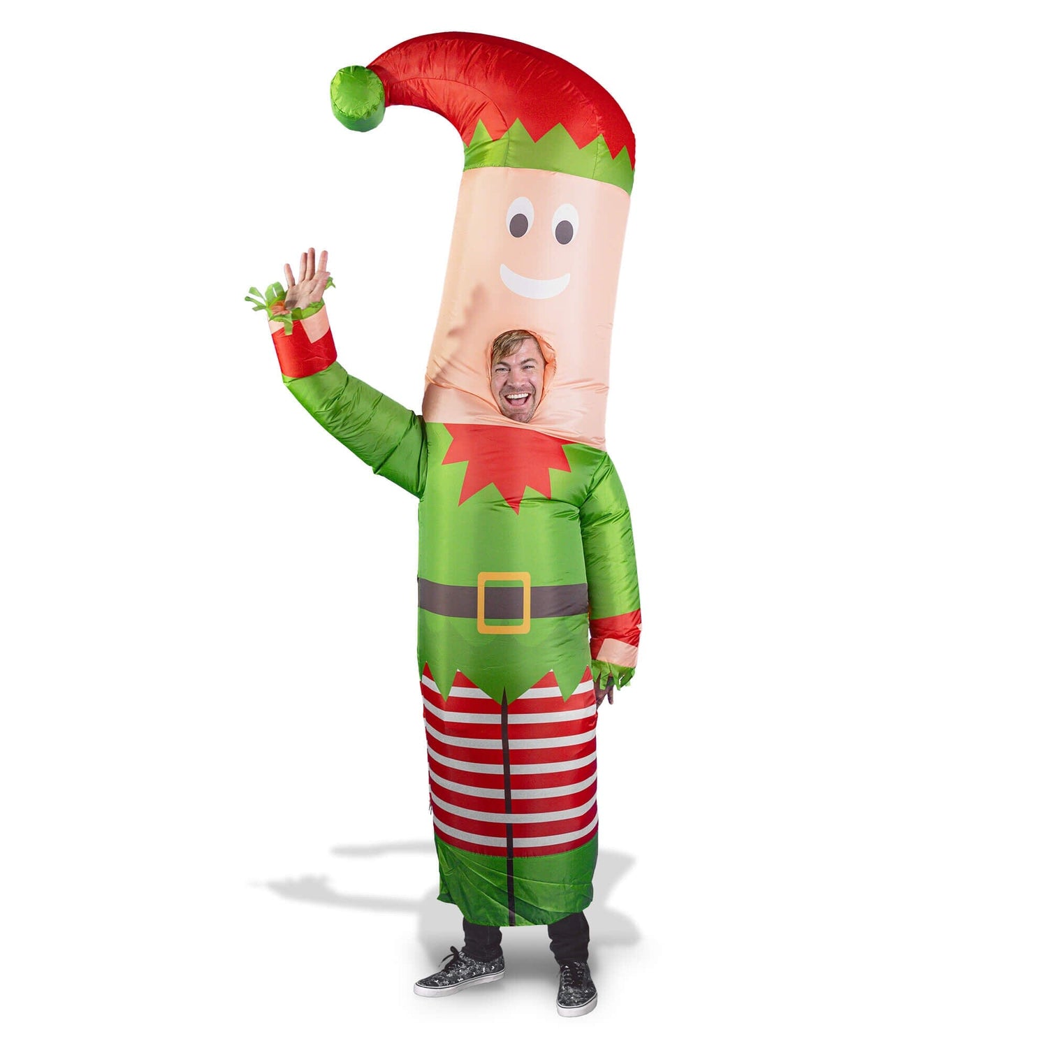 Air Dancers® Inflatable Tube Man "Elf" Costume 