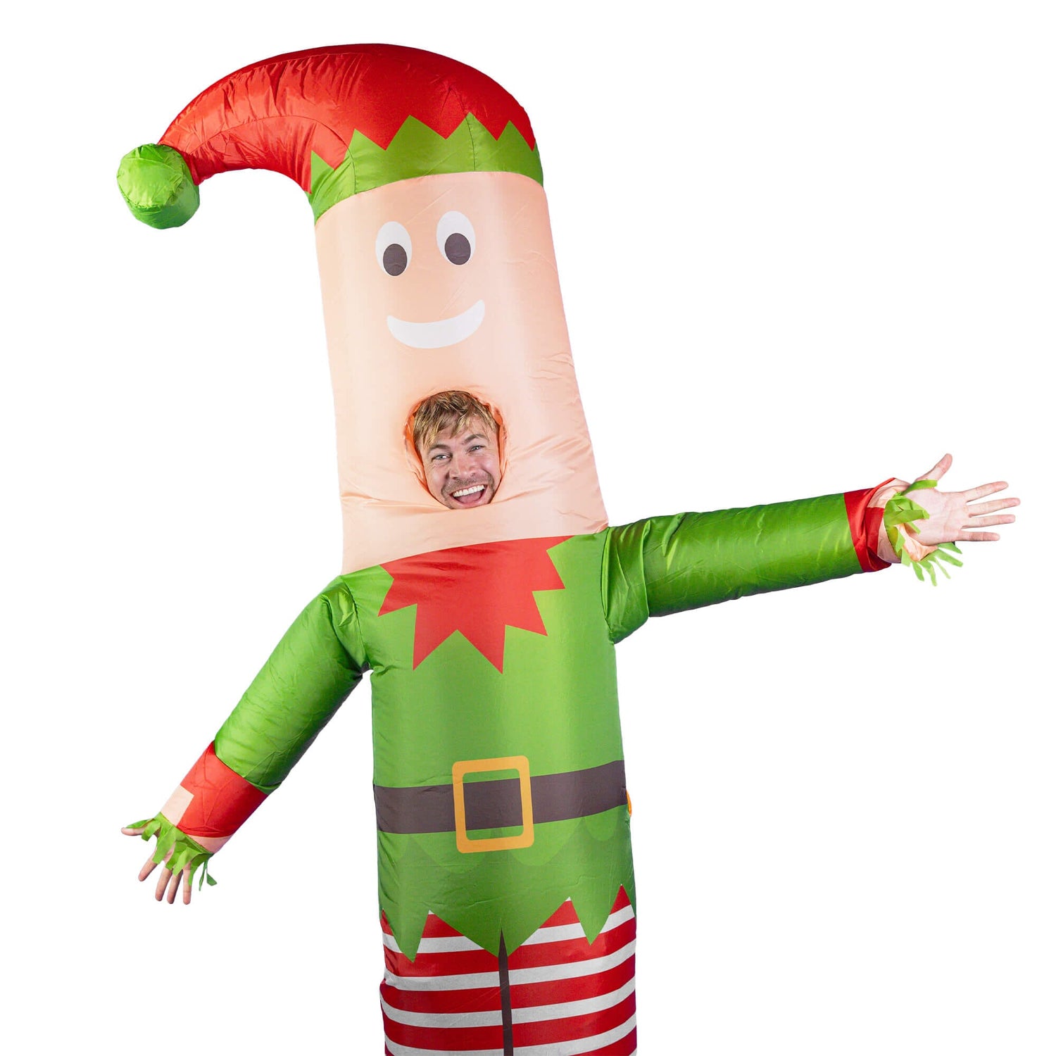 Air Dancers® Inflatable Tube Man "Elf" Costume 