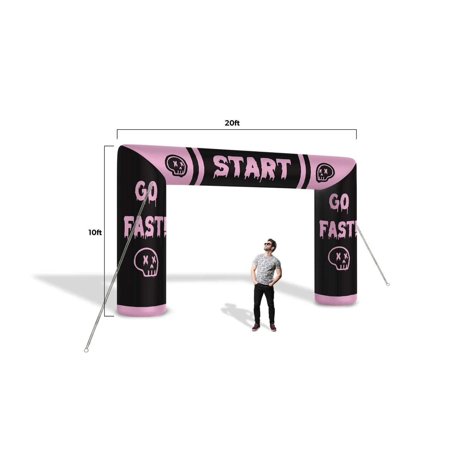 Custom Inflatable Arch Square 10M0210339-SET