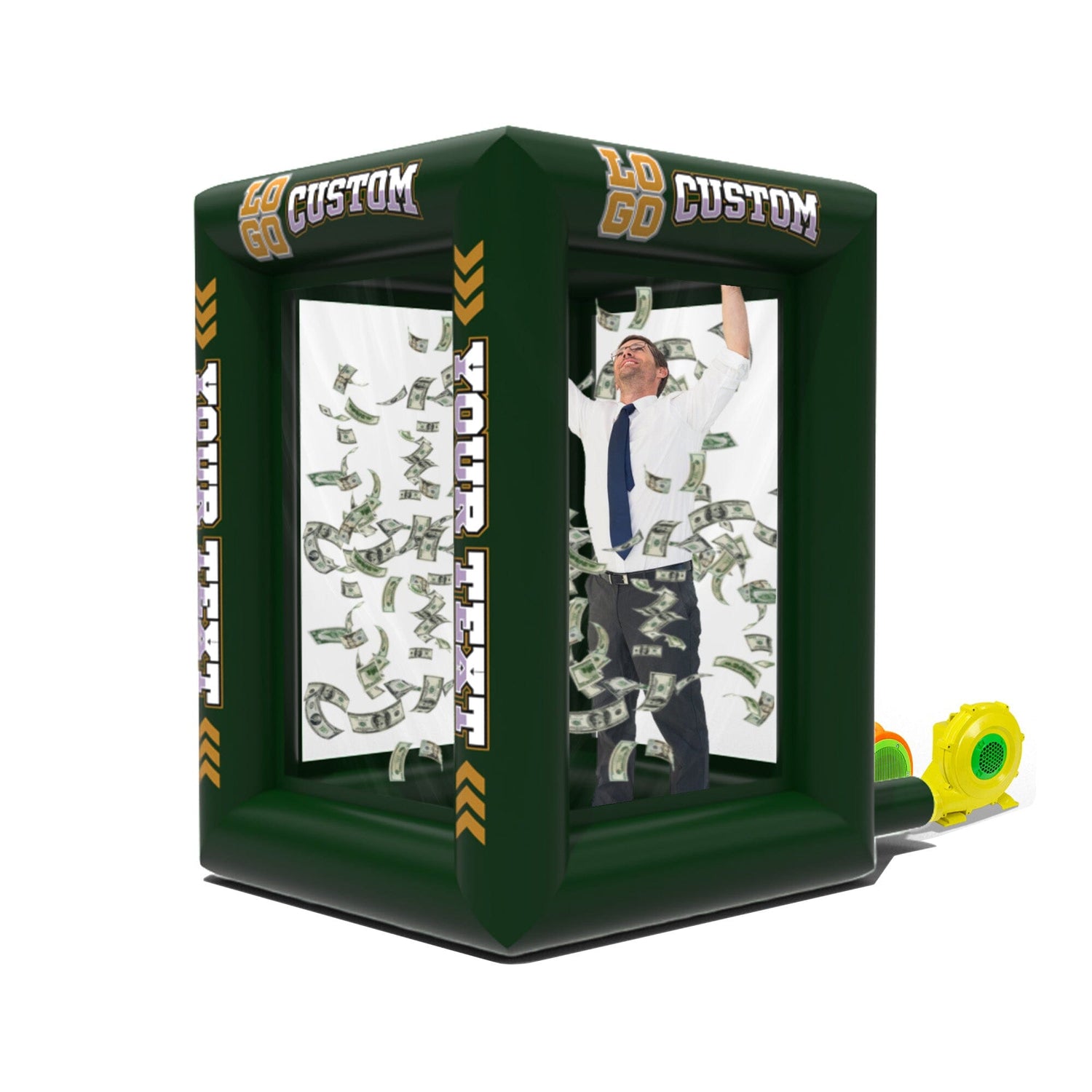 Custom Inflatable Cash Grab Machine 10M0210644