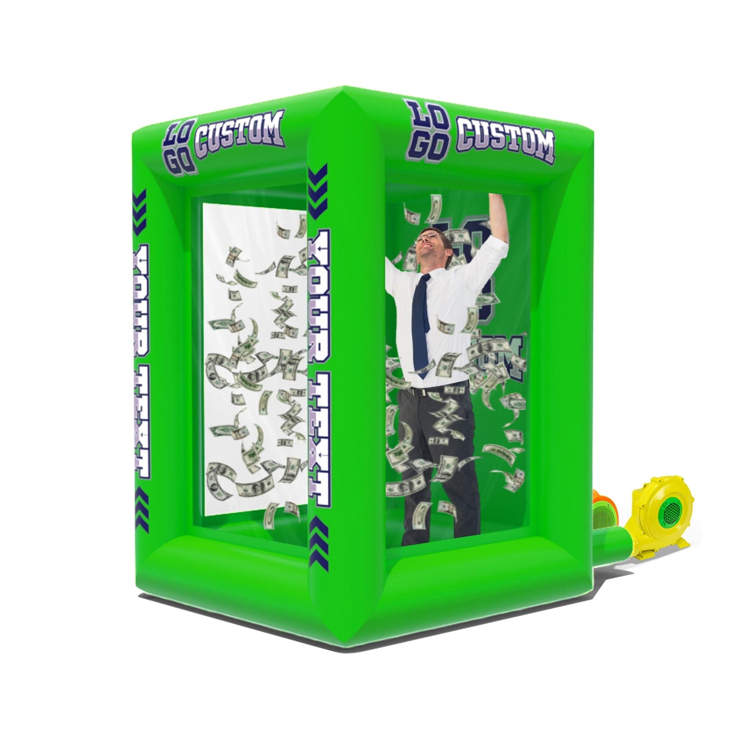 Custom Inflatable Cash Grab Machine 10M0210658