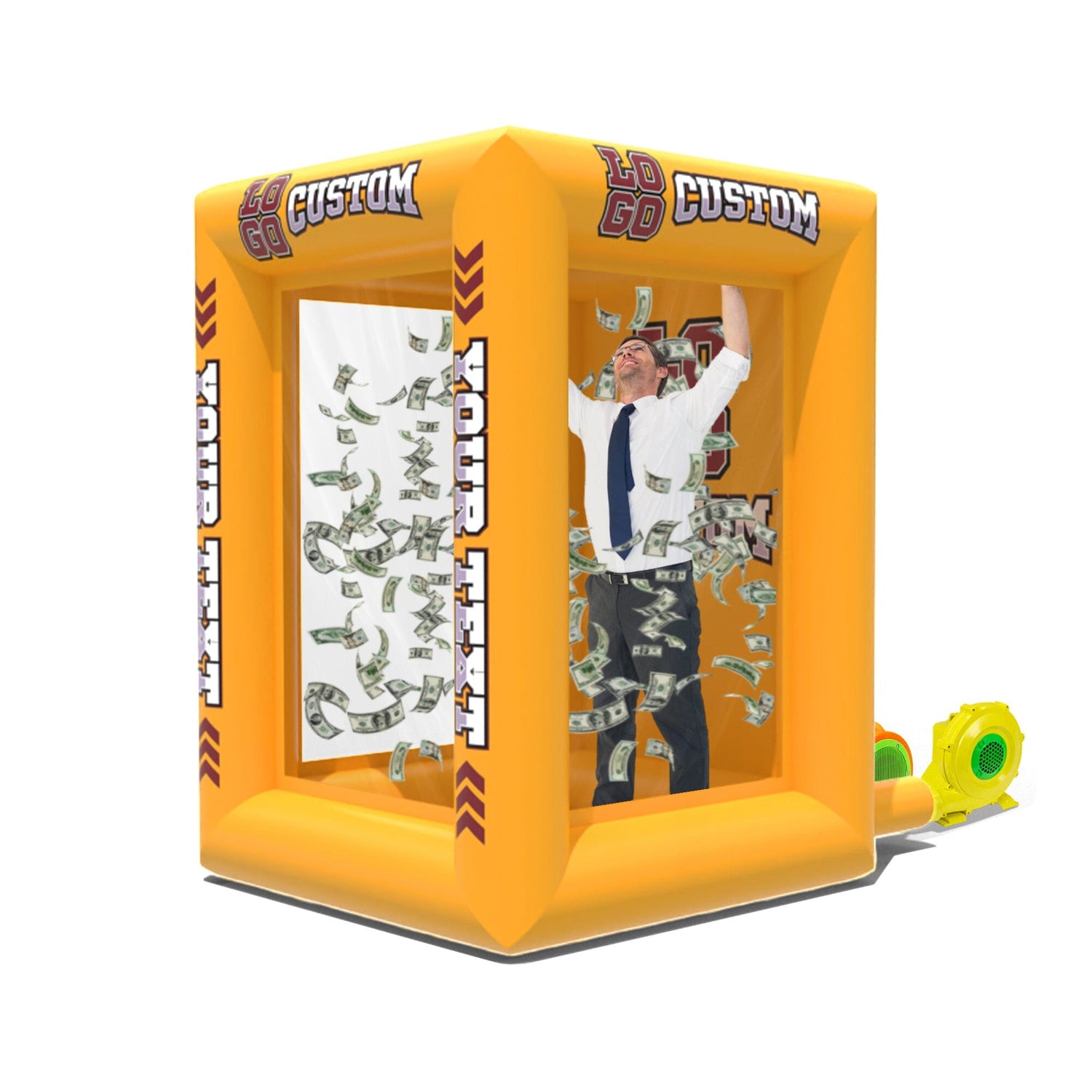 Custom Inflatable Cash Grab Machine 10M0210663