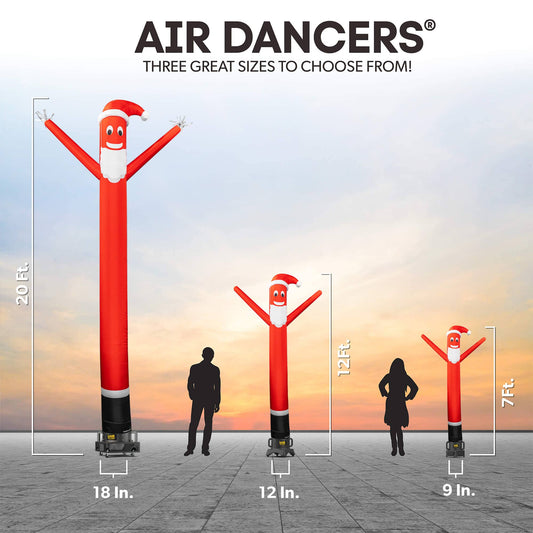 Santa Disguise Air Dancers® Inflatable Tube Man 