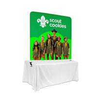 Custom Table Top Banner Display 