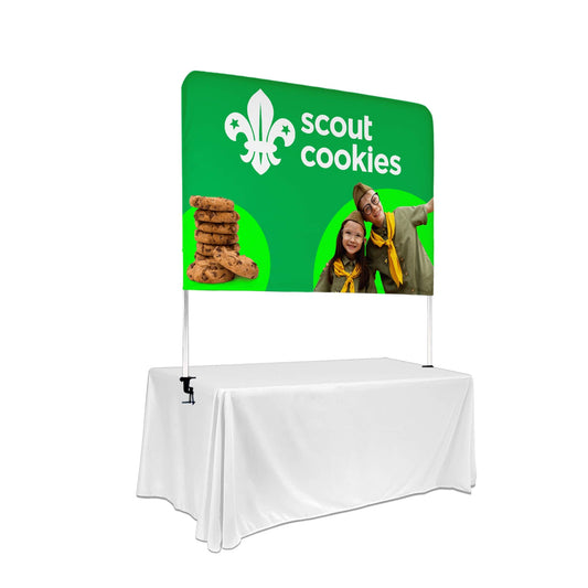 Custom Table Top Banner Display 