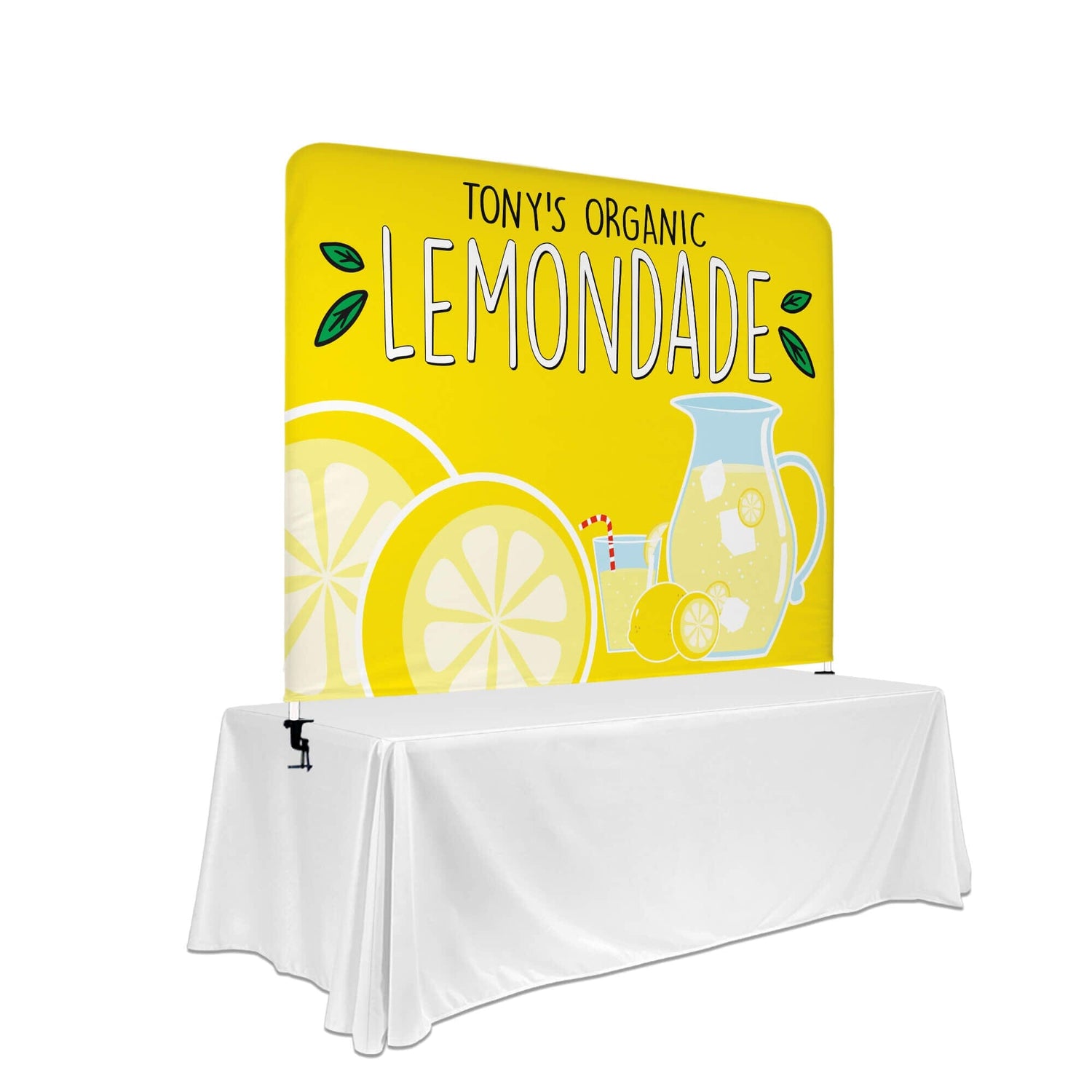 Custom Table Top Banner Display 