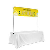 Custom Table Top Banner Display 