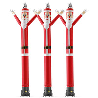 Santa Claus Air Dancers® Inflatable Tube Man 10M0180064x3