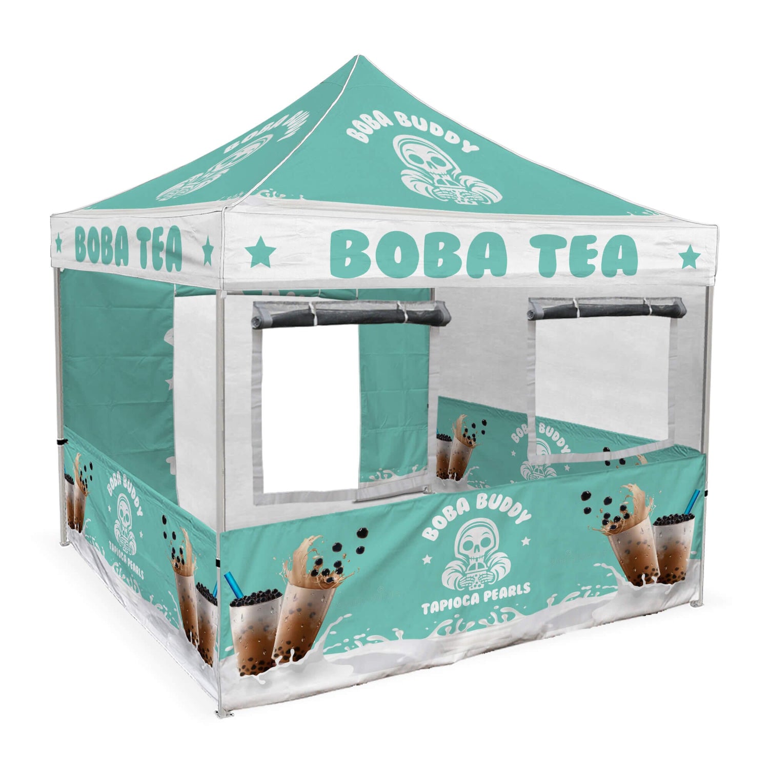 Custom Food Concession Canopy Tent Package 