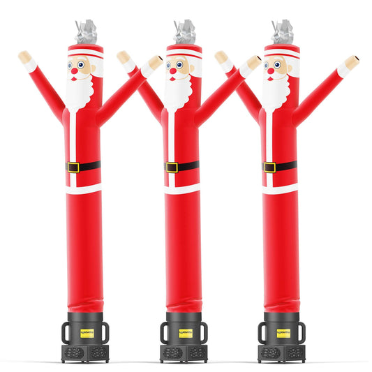 Santa Claus Air Dancers® Inflatable Tube Man 11M0200307x3