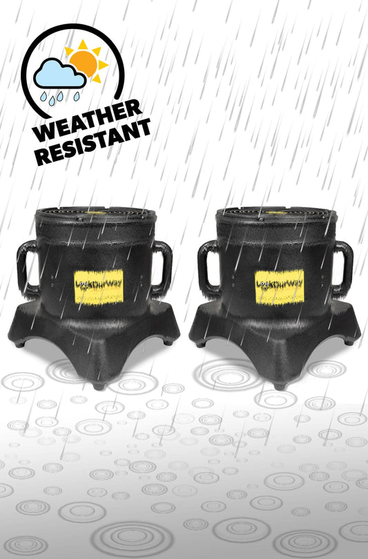 Two Weather-Resistant Air Dancer Blowers (12" Diameter) 