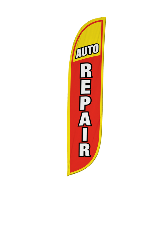 Auto Repair Feather Flag 