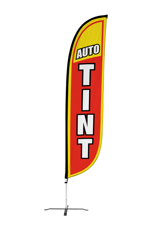 Auto Tint Feather Flag 