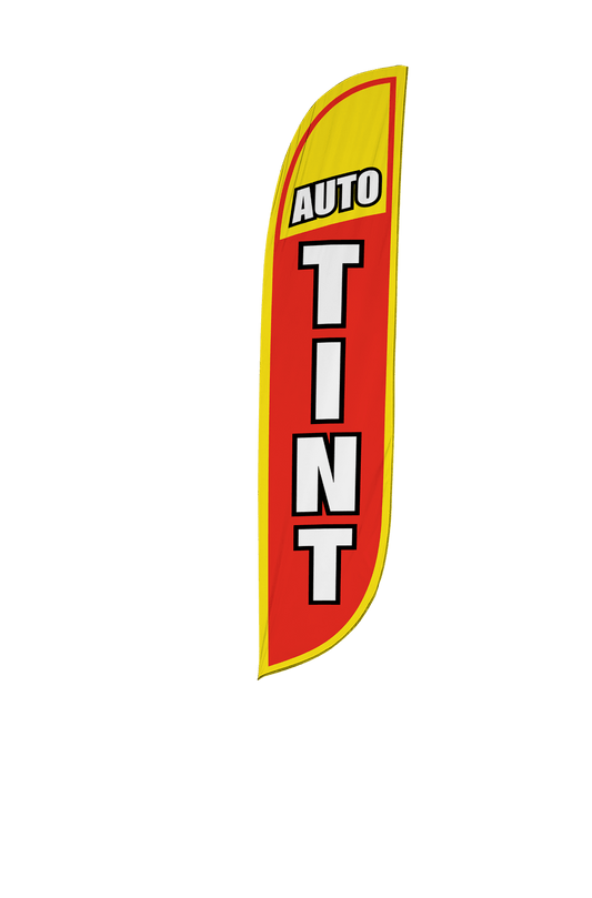 Auto Tint Feather Flag 