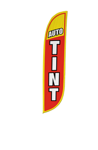 Auto Tint Feather Flag 