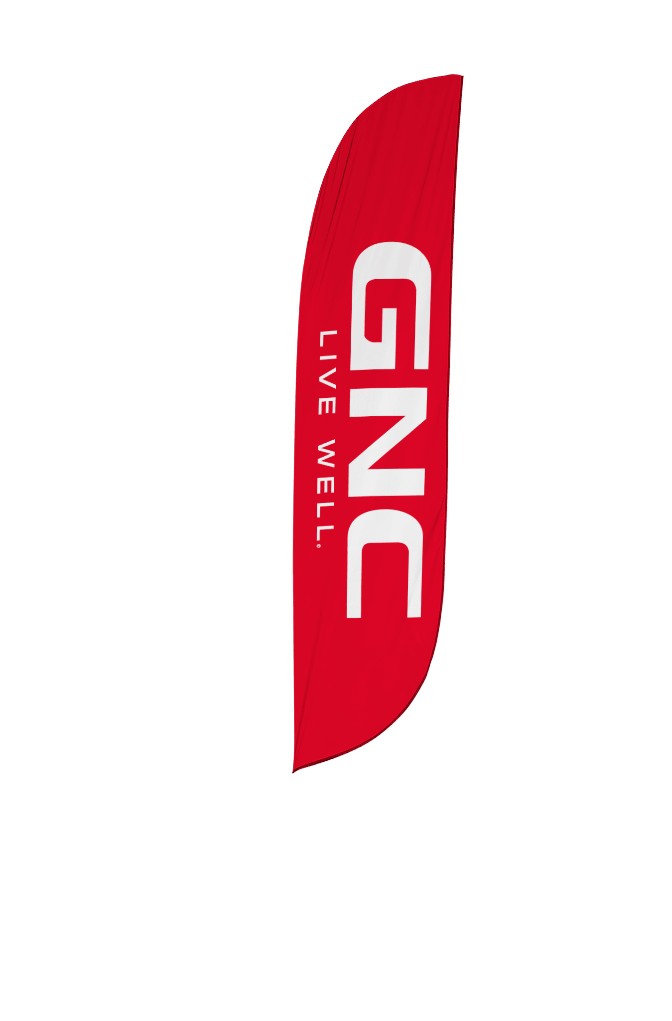 GNC Feather Flag Red 