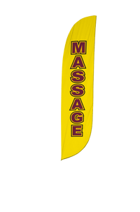 Massage Feather Flag 