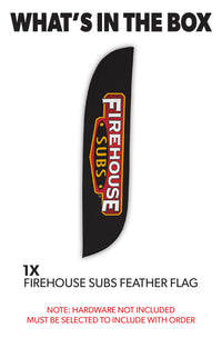 Firehouse Subs Feather Flag 