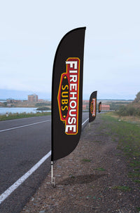 Firehouse Subs Feather Flag 