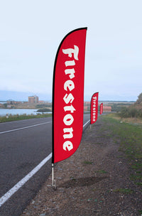 Firestone Feather Flag 