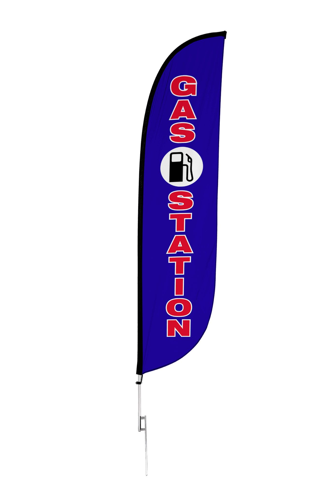 Gas Station Feather Flag 