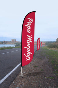 Papa Murphy's Feather Flag 