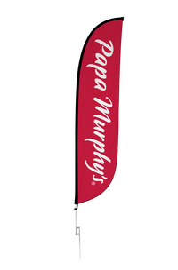 Papa Murphy's Feather Flag 