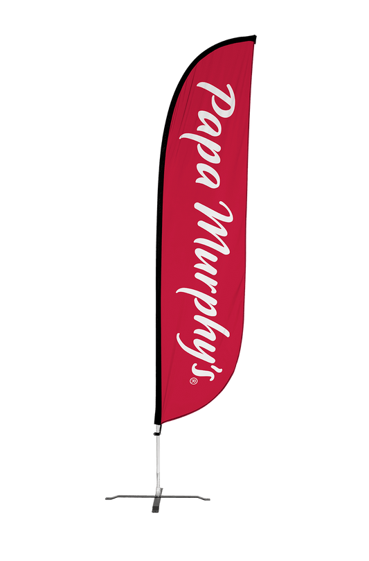 Papa Murphy's Feather Flag 