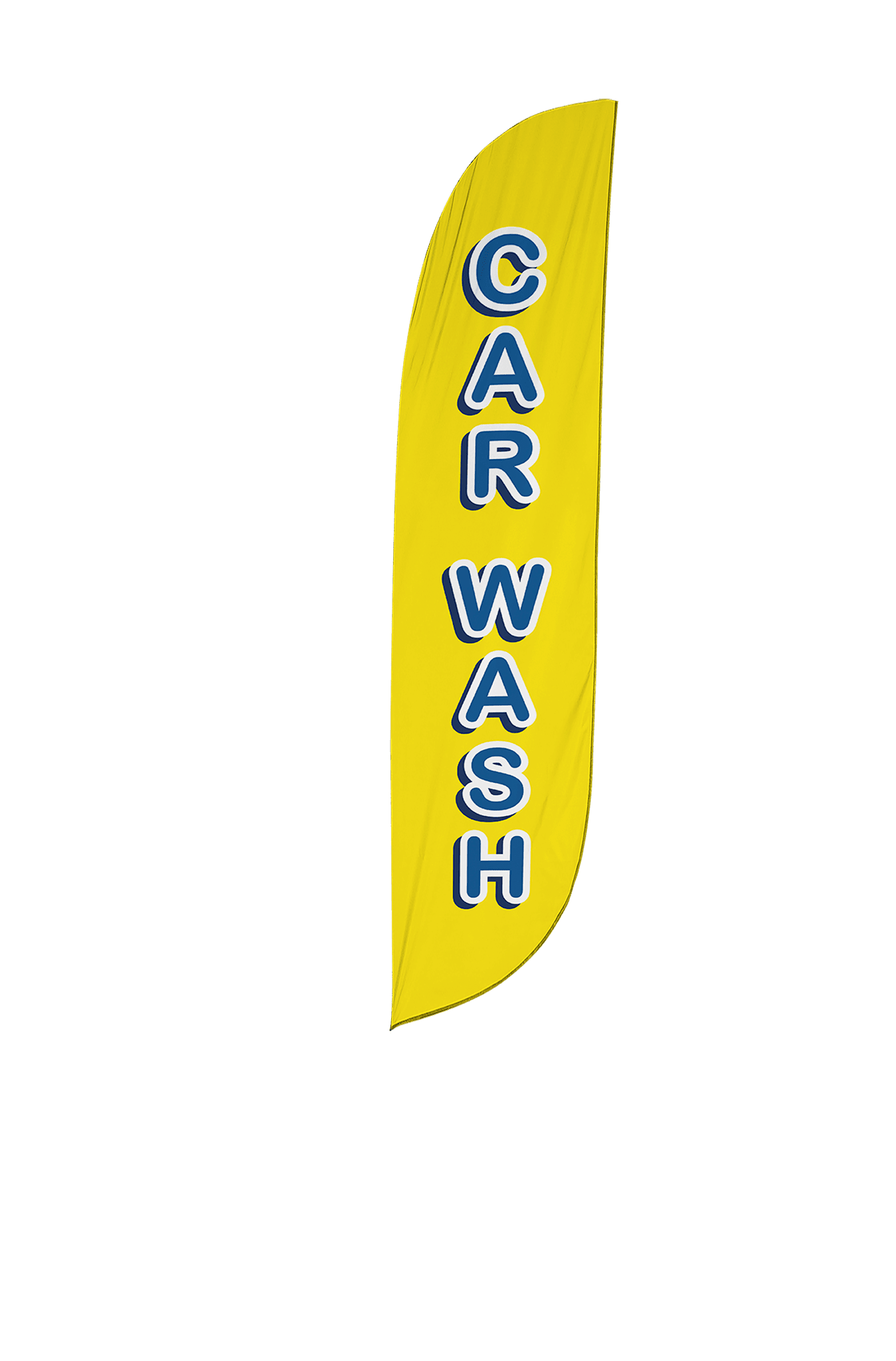 Car Wash Feather Flag 