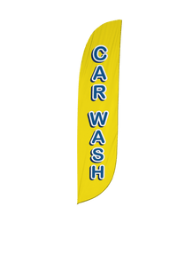 Car Wash Feather Flag 