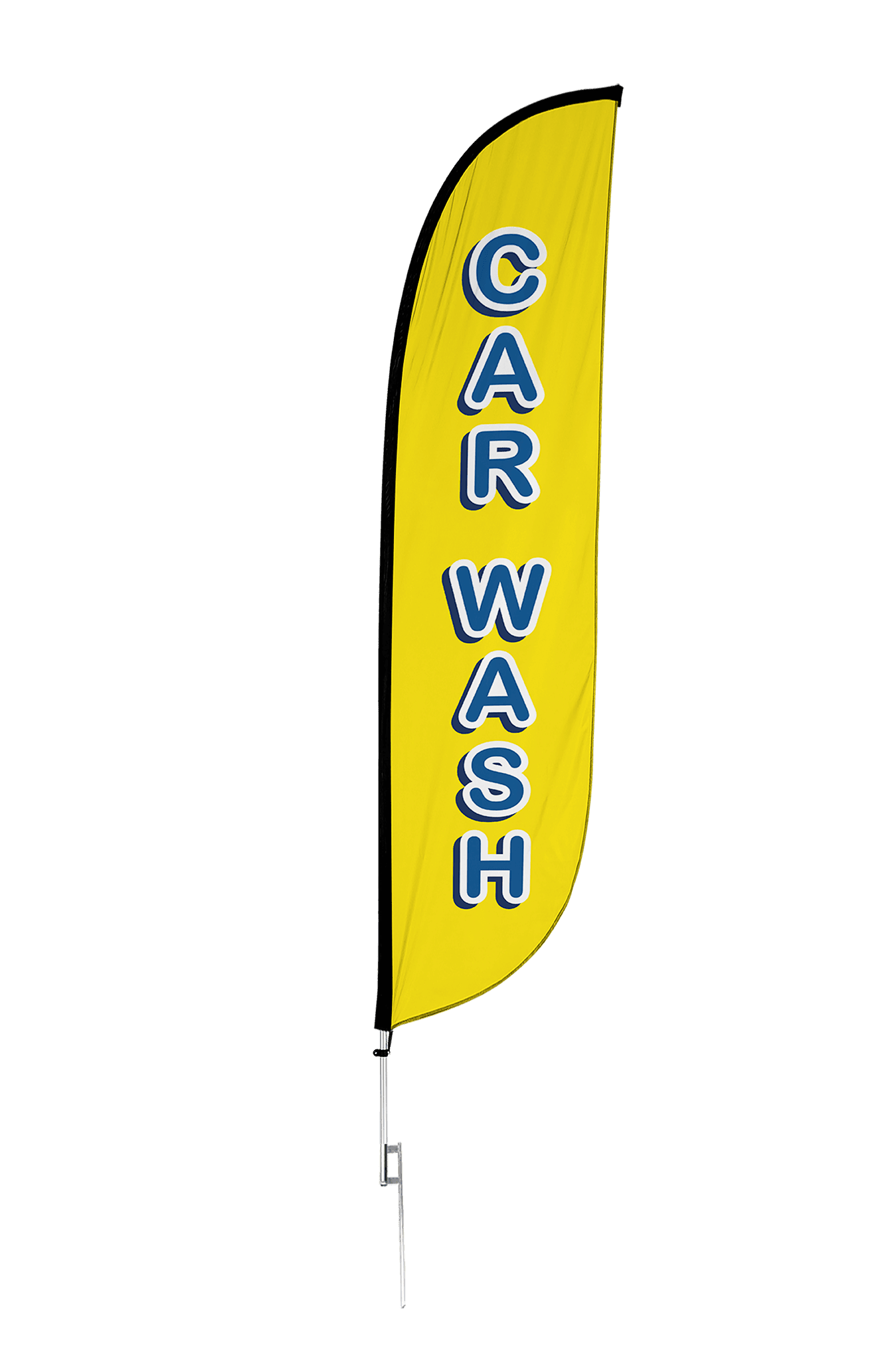 Car Wash Feather Flag 