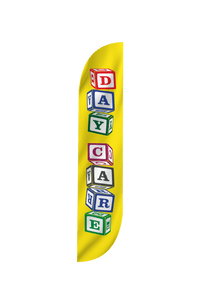 Day Care Feather Flag Blocks 