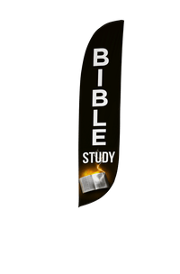 Bible Study Feather Flag 