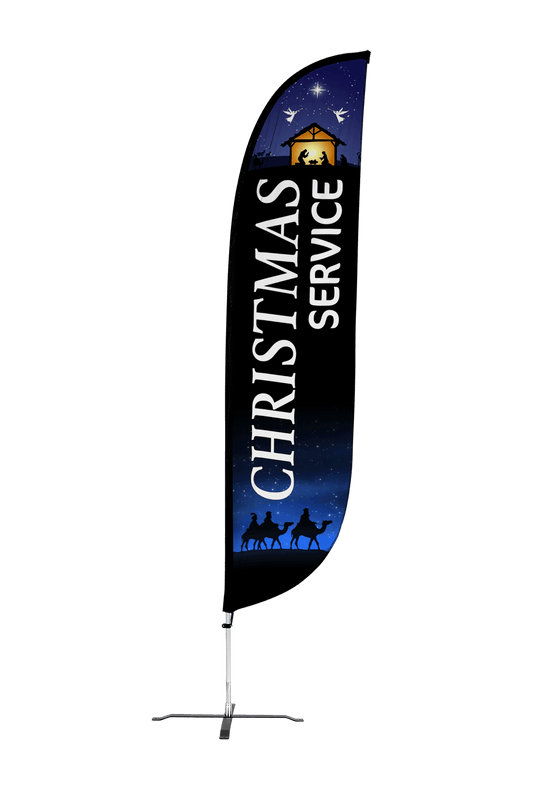 Christmas Service Feather Flag 10M1200378