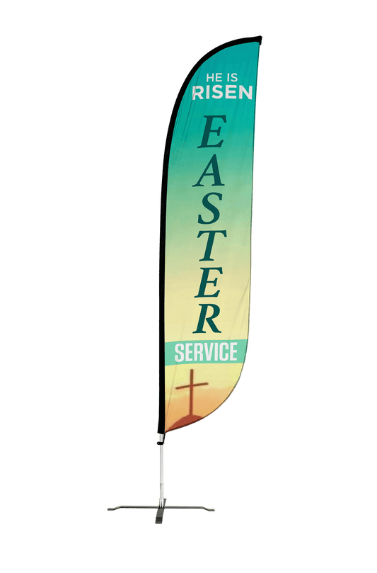 Easter Service Church Feather Flag 10M1200379