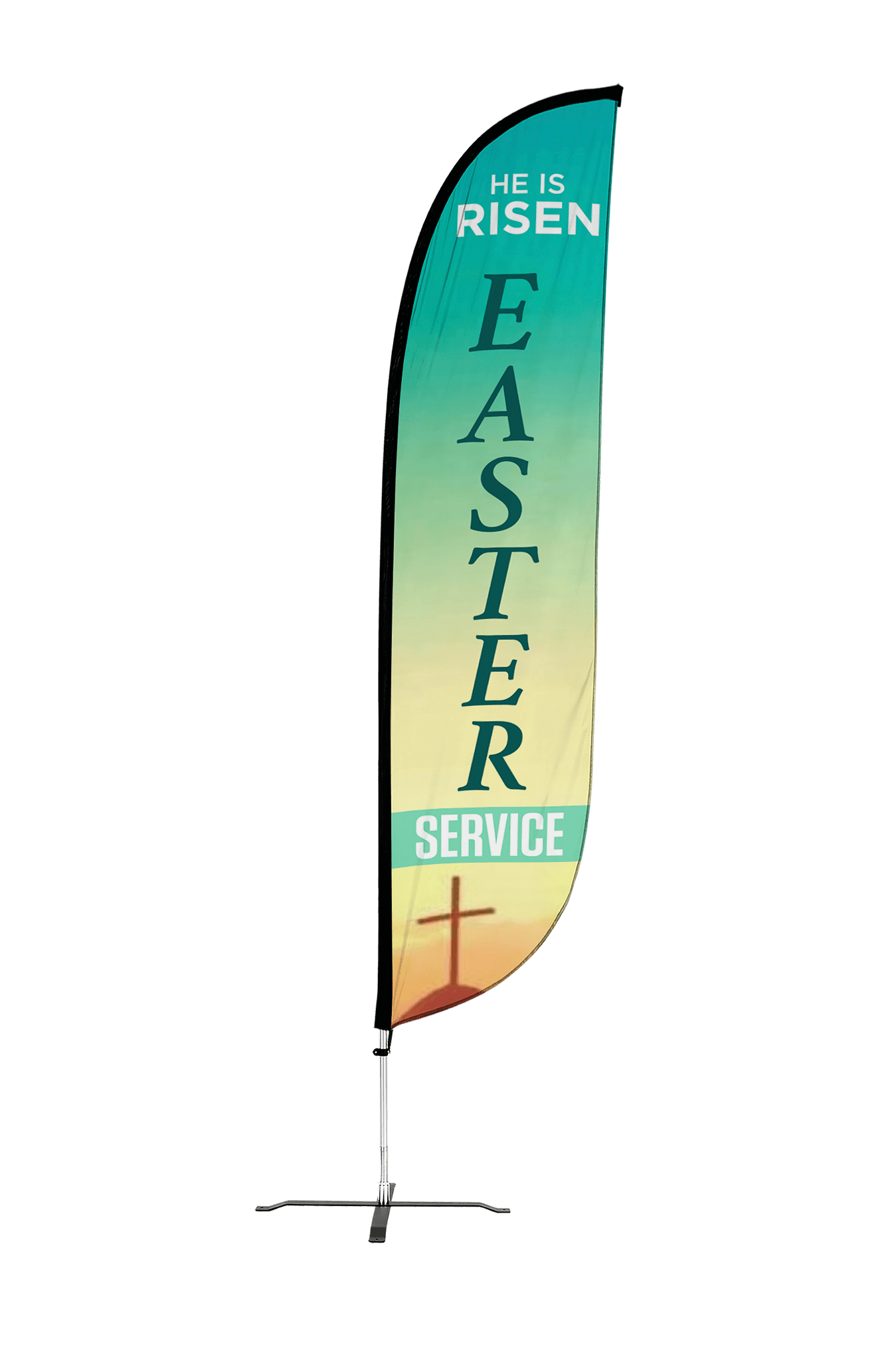 Easter Service Church Feather Flag 10M1200379