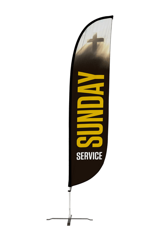 Sunday Service Feather Flag 10M1200380