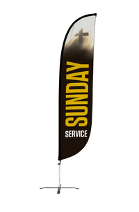 Sunday Service Feather Flag 10M1200380