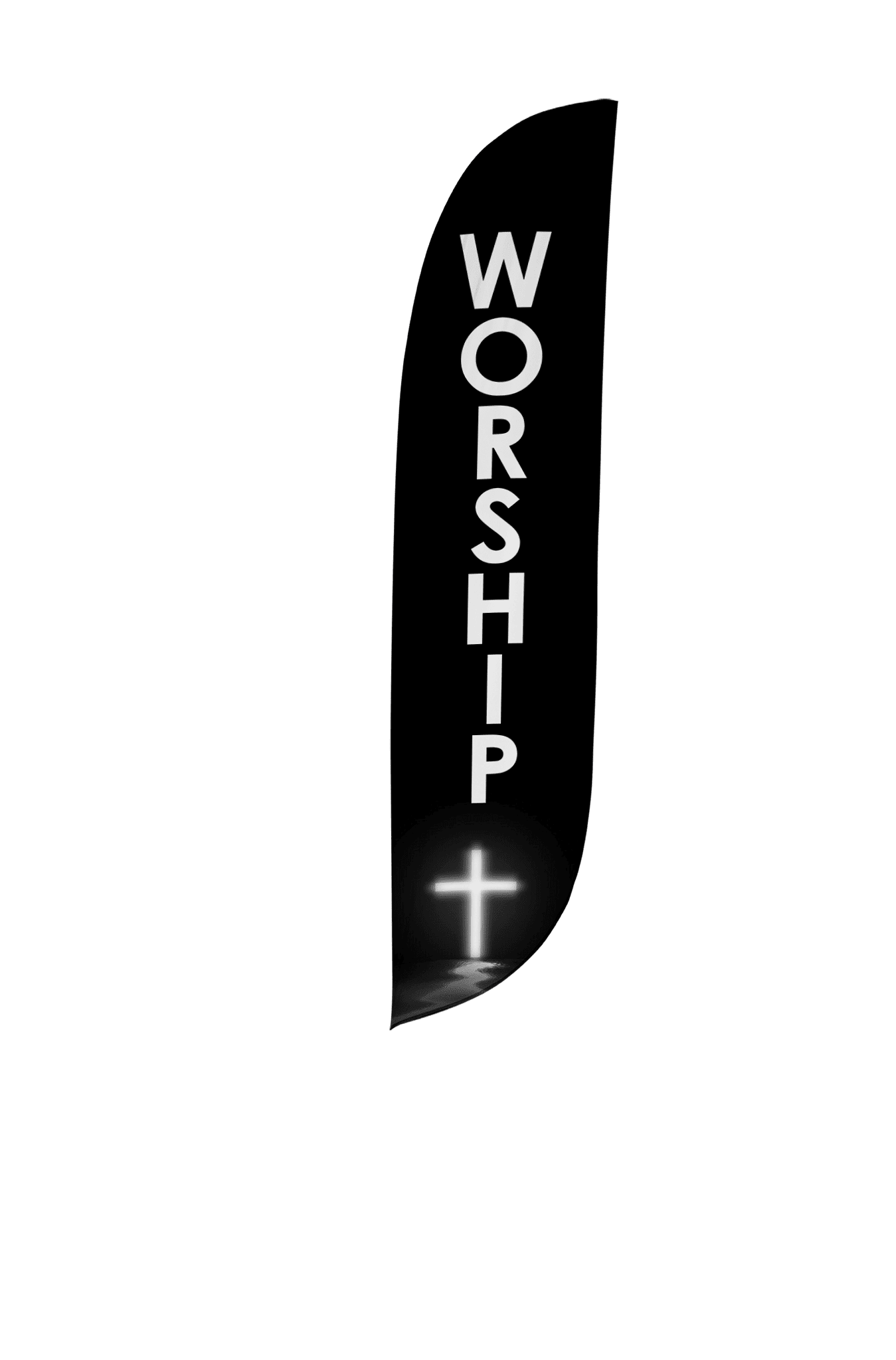 Worship Feather Flag 