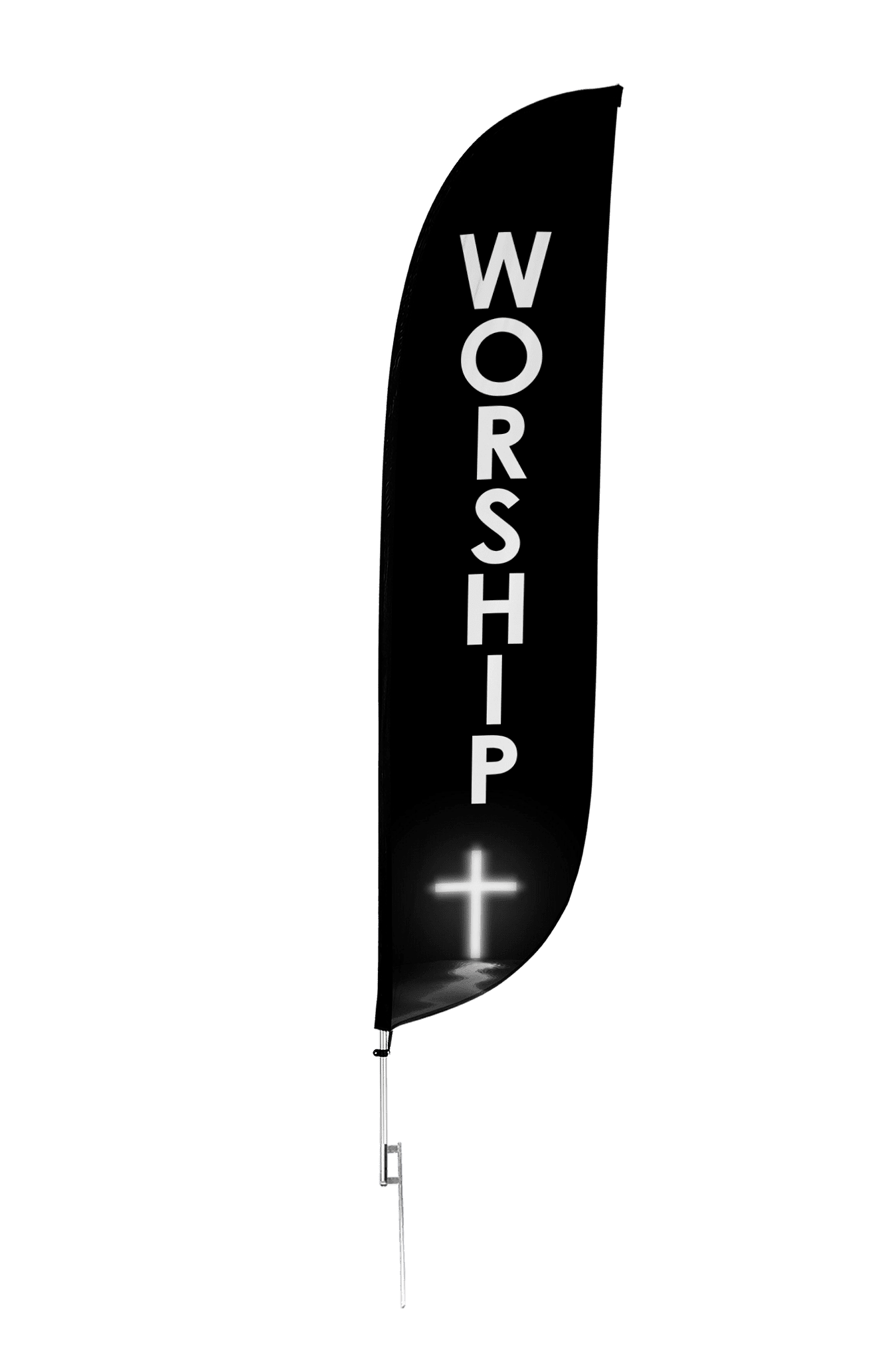 Worship Feather Flag 